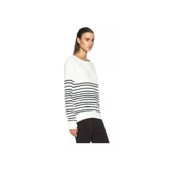 Pam & Gela striped sweatshirt back zipper Small - Picture 1 of 14